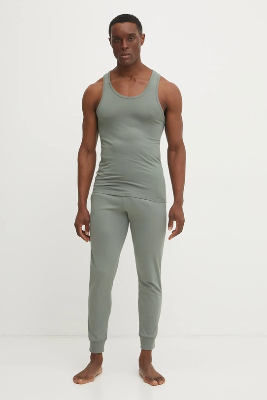 United Colors of Benetton top 3OP82H257 zielony AW25