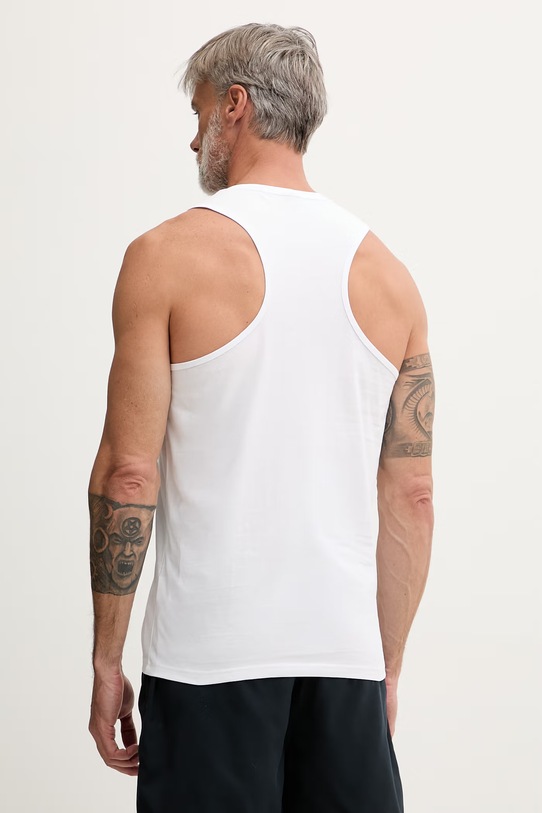 BOSS top plażowy męski 50491711 biały SS26