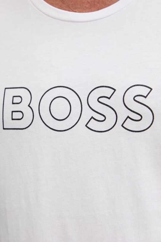 BOSS top plażowy męski biały 50491711