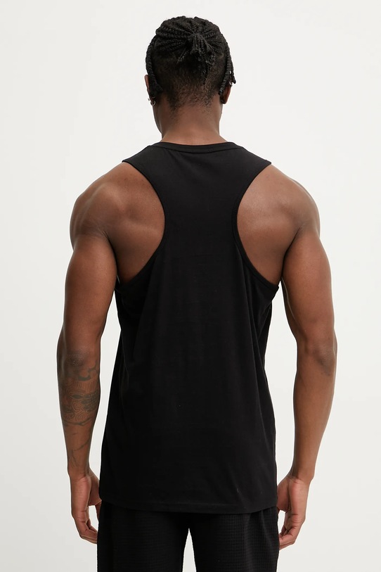 Одяг Бавовняна пляжна футболка BOSS 50491711 чорний