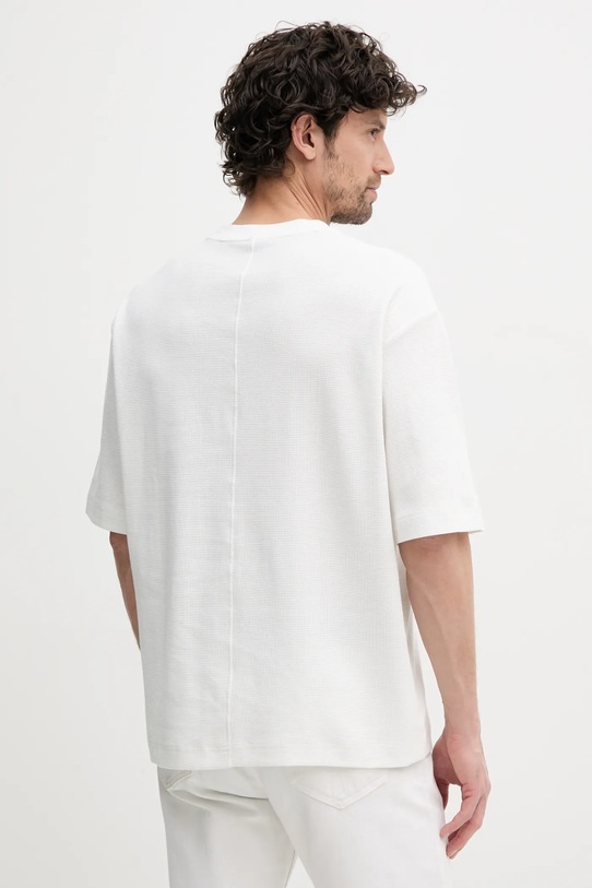 Oblečení Bavlněné tričko BOSS Orange 50536746 bílá