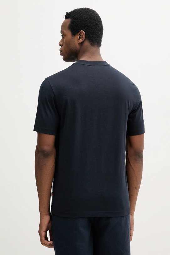 Îmbrăcăminte BOSS Orange tricou din bumbac 50539180 bleumarin