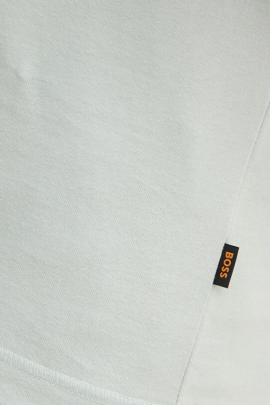 BOSS Orange t-shirt bawełniany 50539186 turkusowy