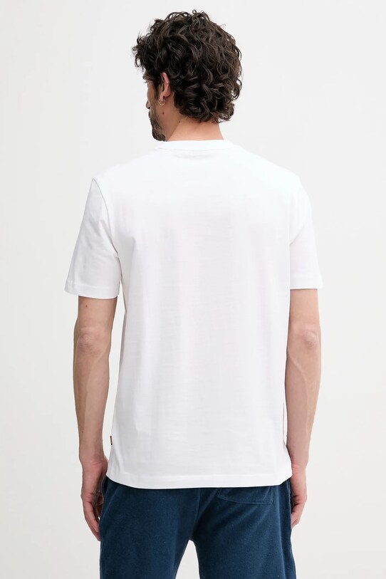 Odzież BOSS Orange t-shirt bawełniany 50539187 biały