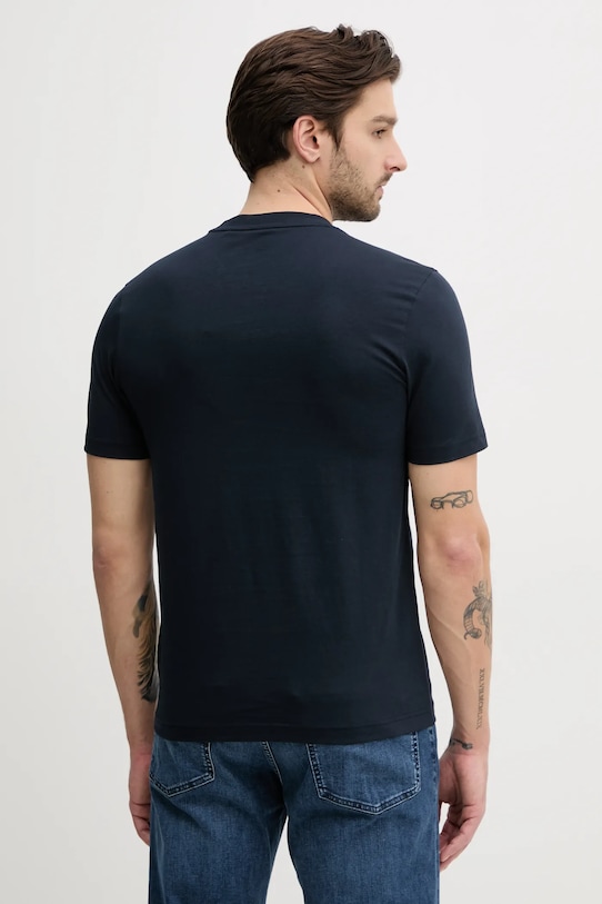 Îmbrăcăminte BOSS Orange tricou din bumbac 50539194 bleumarin