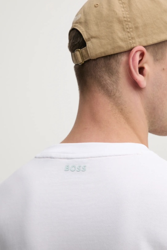 Bavlnené tričko BOSS Orange 50539195