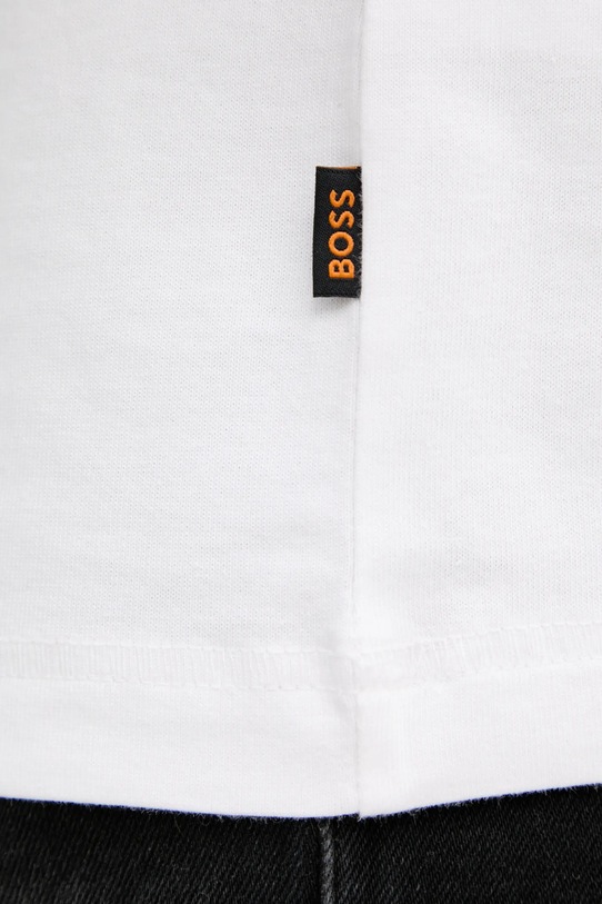 BOSS Orange t-shirt bawełniany 50539196 biały
