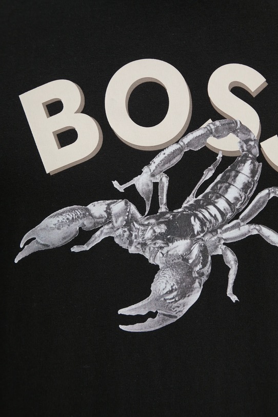 BOSS Orange t-shirt bawełniany 50539196 czarny