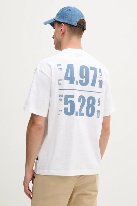 Îmbrăcăminte BOSS Orange tricou din bumbac 50540520 alb