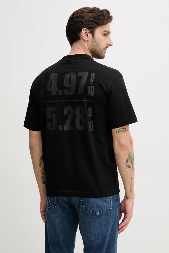 Îmbrăcăminte BOSS Orange tricou din bumbac 50540520 negru