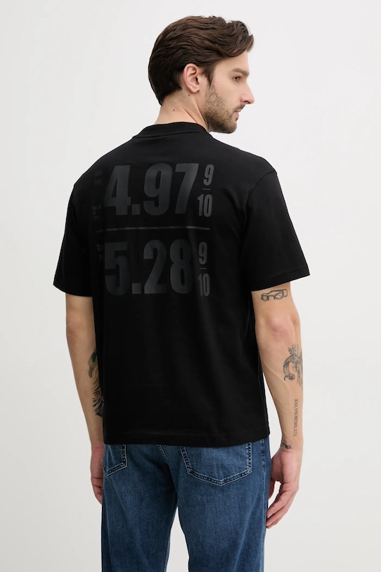 Îmbrăcăminte BOSS Orange tricou din bumbac 50540520 negru