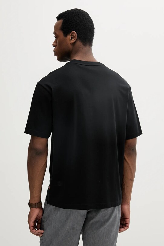 Îmbrăcăminte BOSS Orange tricou din bumbac 50541099 negru