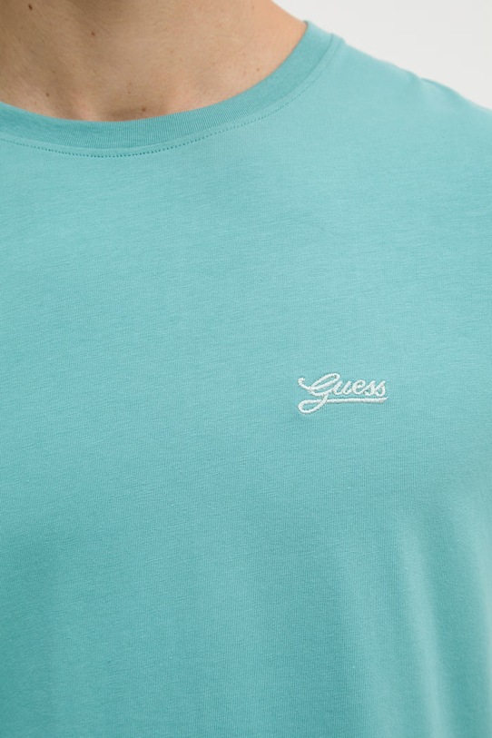Guess t-shirt PIMA M4GI70.KC9X0 turkusowy