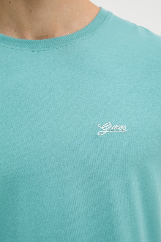 Guess t-shirt PIMA M4GI70.KC9X0 turkusowy