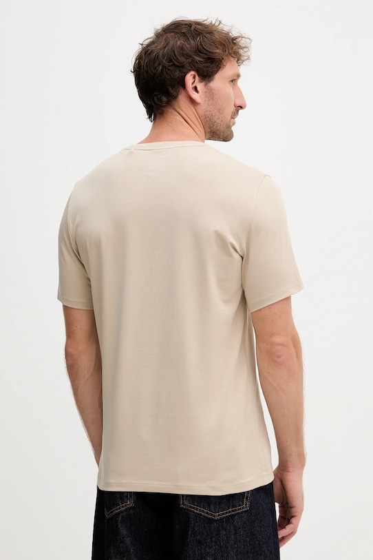 Odzież Guess t-shirt PIMA M4GI70.KC9X0 beżowy