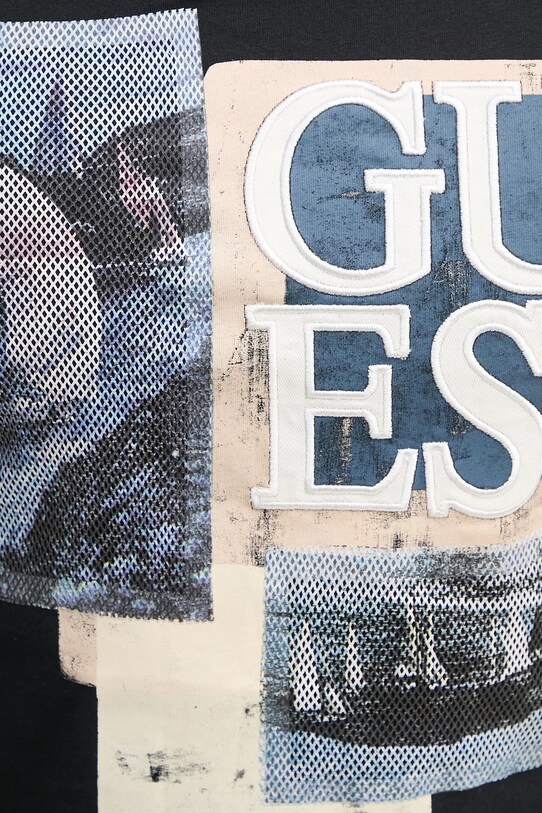Guess t-shirt bawełniany M5GI04.I3Z14 czarny