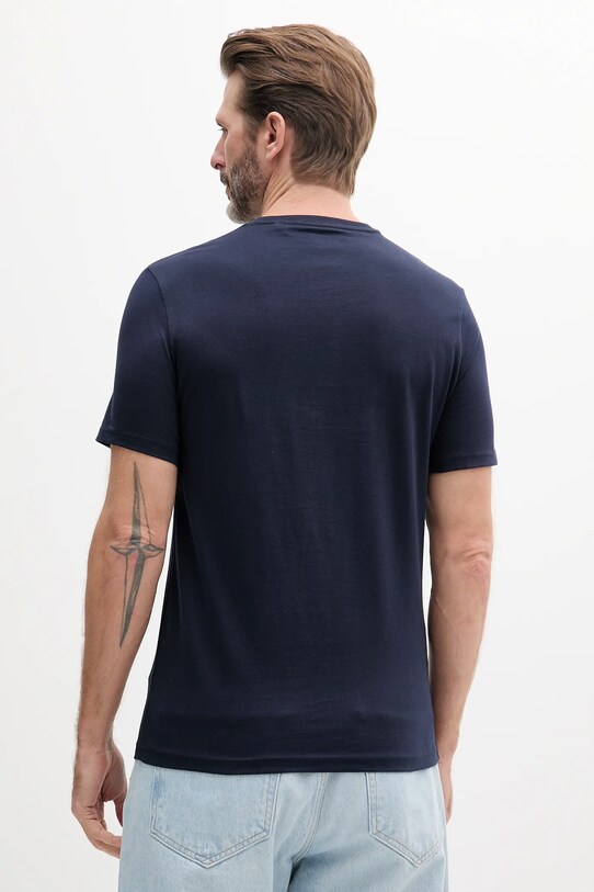 Bavlnené tričko Guess M5GI06.I3Z14 tmavomodrá SS25