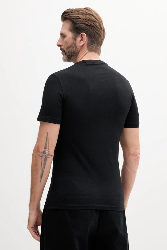 Памучна тениска Guess M5GI06.I3Z14 черен SS25