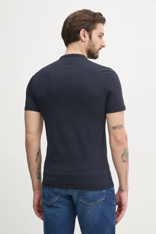 Odzież Guess t-shirt bawełniany M5GI07.I3Z14 granatowy