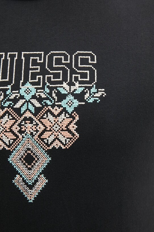 Bavlnené tričko Guess M5GI11.K8FQ4 čierna