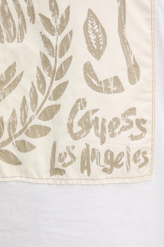 Guess t-shirt bawełniany M5GI13.K8FQ4 biały