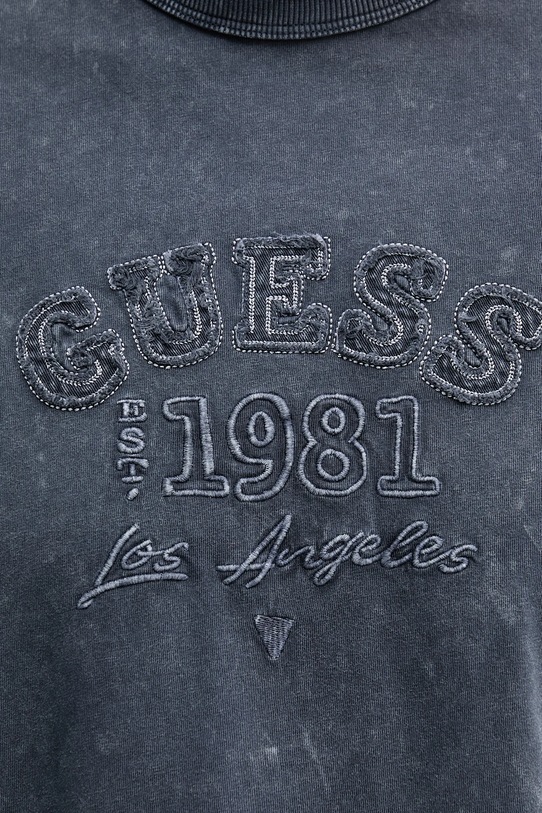 Bavlnené tričko Guess modrá M5GI14.K8FQ4