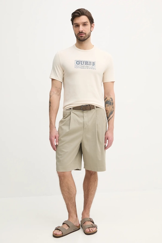 Guess tricou M5GI19.J1314 bej SS25