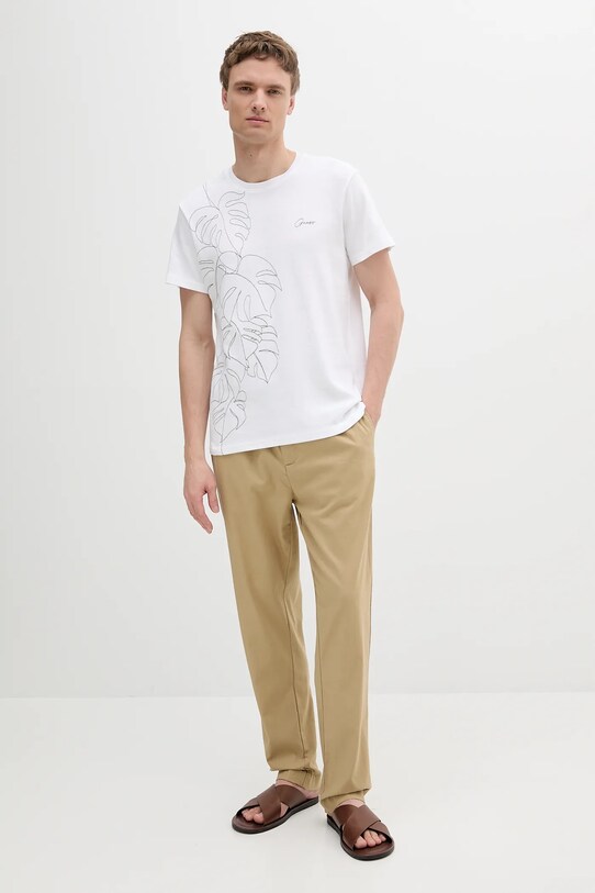Guess tricou din bumbac M5GI22.KCT51 alb SS25
