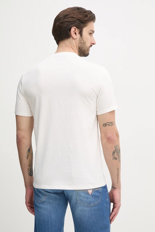 Odzież Guess t-shirt bawełniany M5GI33.KBW41 beżowy
