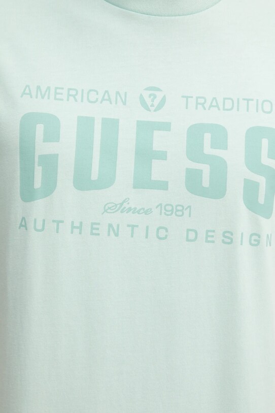 Guess t-shirt in cotone M5GI27.KBW41 verde