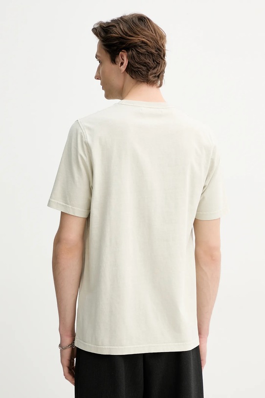 Odzież Samsoe Samsoe t-shirt bawełniany SAMARCUS M25100034 beżowy