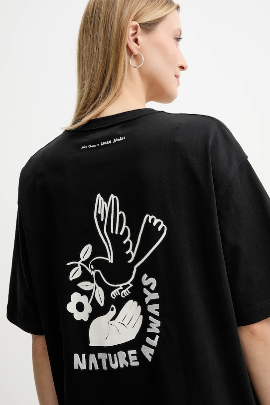 Хлопковая футболка Samsoe Samsoe SANATURE U25100020