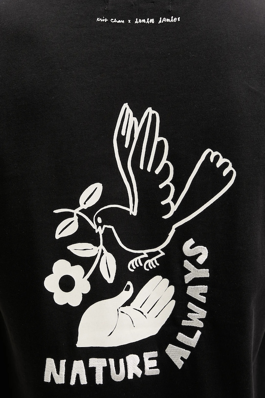 Хлопковая футболка Samsoe Samsoe SANATURE U25100020