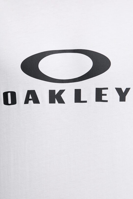 Oakley tricou din bumbac BARK 2.0 FOA402167 alb