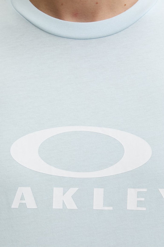 Oakley t-shirt męski bawełniany BARK 2.0 FOA402167 niebieski