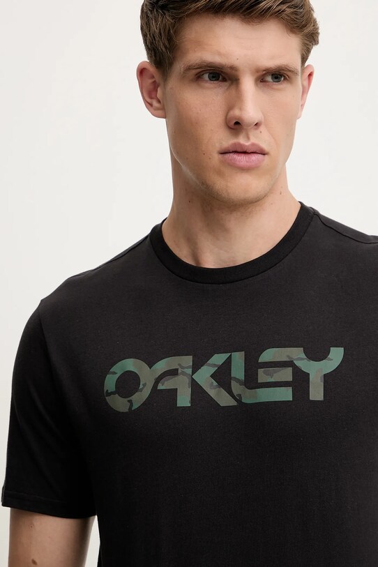 Oakley t-shirt in cotone MARK II nero FOA404011