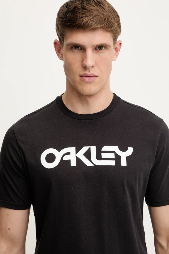 Oakley t-shirt in cotone MARK II nero FOA404011