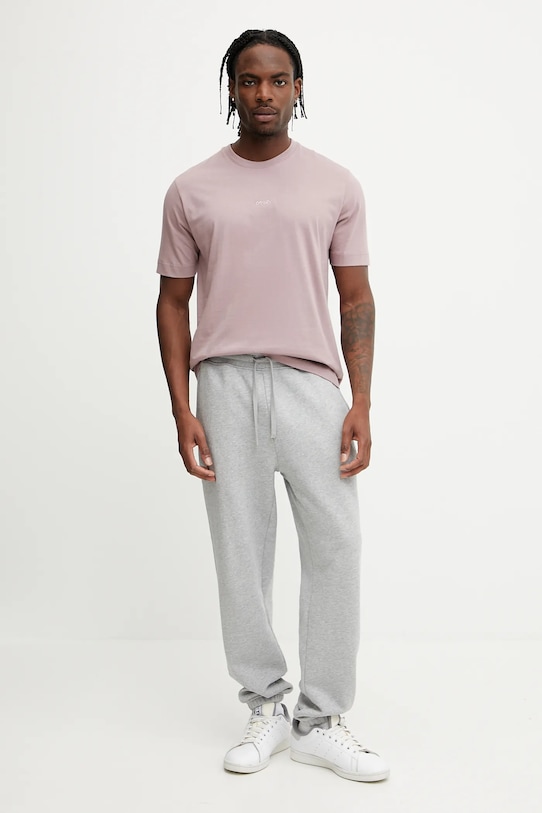 Oakley t-shirt bawełniany REPEATED FOA406852 różowy SS25