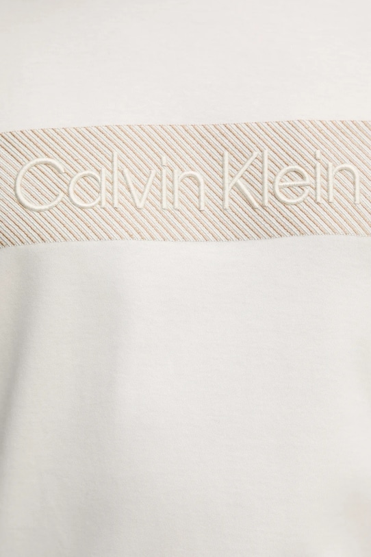 Bavlněné tričko Calvin Klein K10K112491 béžová