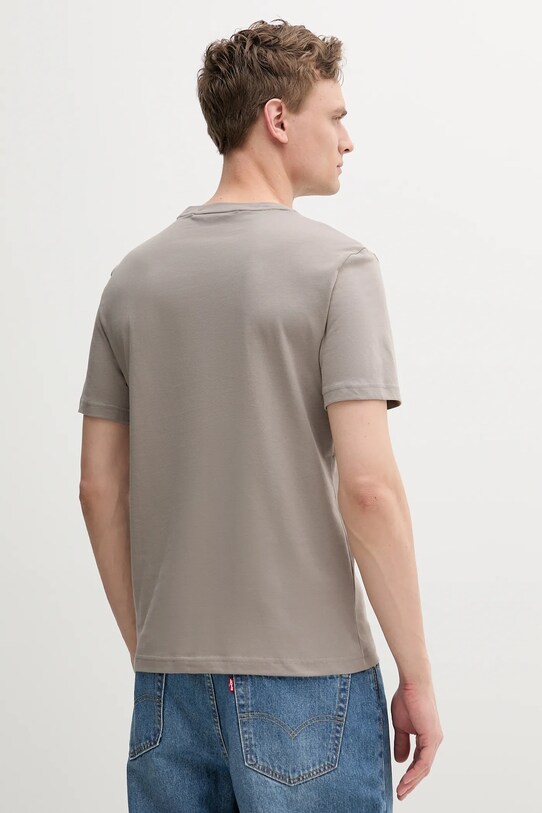 Бавовняна футболка Calvin Klein K10K114146 бежевий SS25