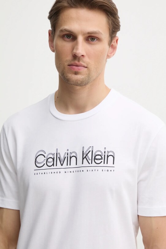 Calvin Klein t-shirt in cotone bianco K10K114149