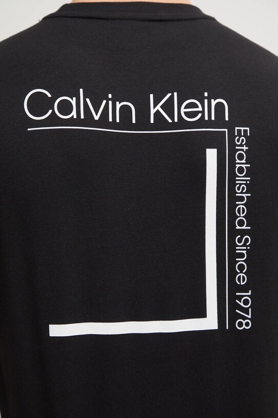 Бавовняна футболка Calvin Klein K10K114152 чорний