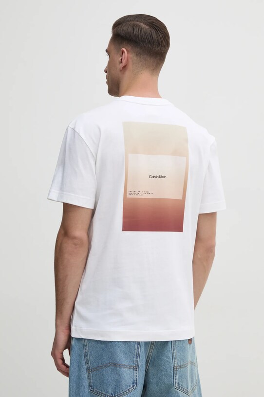 Abbigliamento Calvin Klein t-shirt in cotone K10K114158 bianco