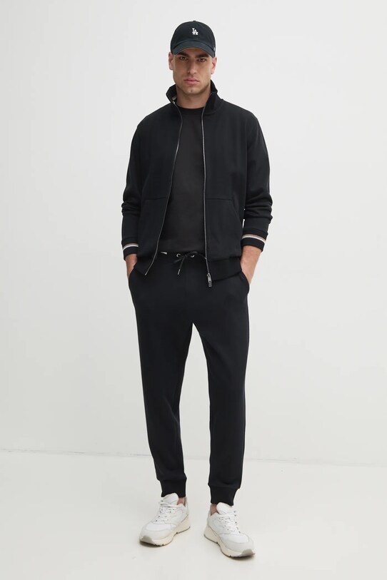 Хлопковая футболка Calvin Klein K10K114158 чёрный SS25