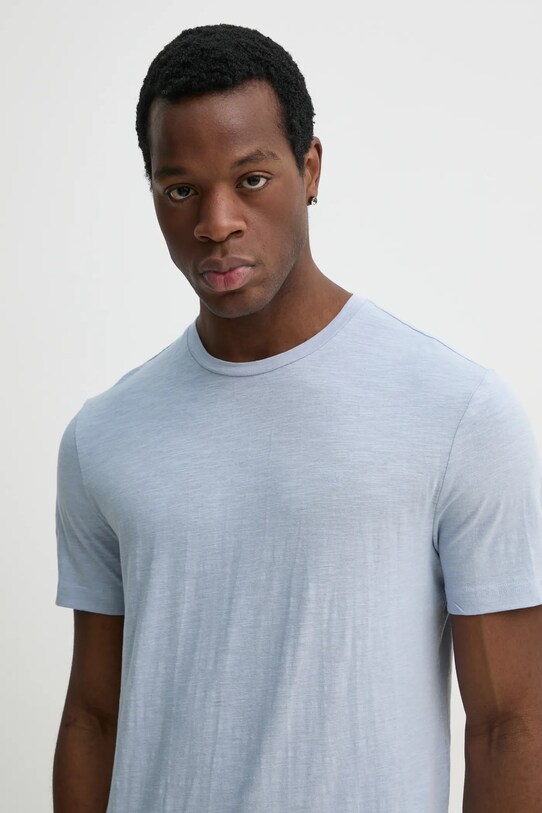 Calvin Klein tricou din amestec de in albastru K10K114160