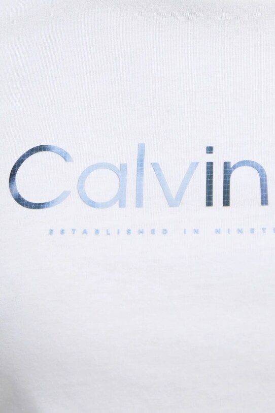 Бавовняна футболка Calvin Klein K10K114162 білий