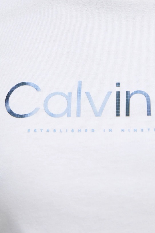 Bavlněné tričko Calvin Klein K10K114162 bílá