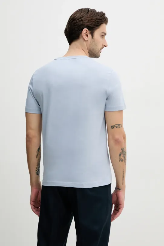 Odzież Calvin Klein t-shirt bawełniany K10K114162 niebieski