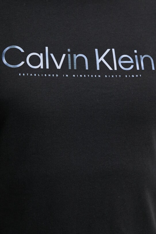 Bavlněné tričko Calvin Klein K10K114162 černá