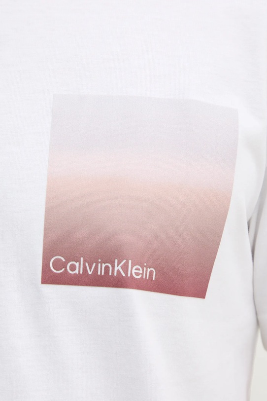 Хлопковая футболка Calvin Klein K10K114164 белый